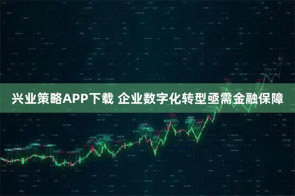 兴业策略APP下载 企业数字化转型亟需金融保障